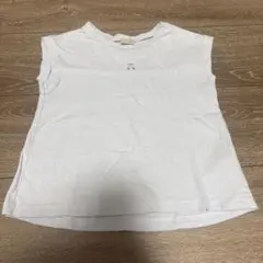 petit main さくらんぼ刺繍 ノースリーブ　100cm