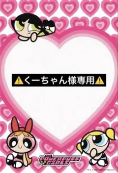 ！くーちゃん様専用！