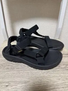 Teva ハリケーン ブラック スポーツサンダル 27cm