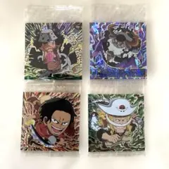 ワンピース　大海賊シールウエハース　LOG.12 4枚セット①