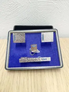 【新品同様】カフスボタン·ネクタイピンセット