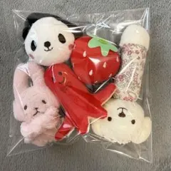 【新品】 ぬいぐるみおもちゃ ラトル 5点 セット