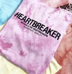 BEDWIN タイダイ柄　カットソー　ピンク