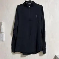 On Climate Shirtブラック ハーフジップ ジャケット
