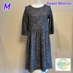 【美品】 Sweet Mommy ワンピース　マタニティ　授乳服　7分袖　A8