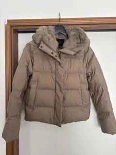 URBAN RESEARCH ベージュ フード付きダウンジャケット