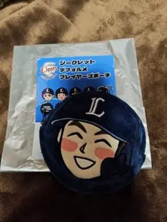 埼玉西武ライオンズ　長谷川信哉選手シークレットデフォルメプレイヤーズポーチ