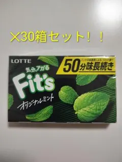 LOTTE Fit's オリジナルミント 30箱セットのサムネイル