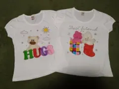 新品　クマのプリントTシャツ 2枚セット