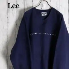 【USA製 90s】Lee リー スウェット 95COTTON サイドリブ XLのサムネイル