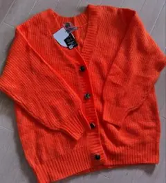 オーバーサイズ もこもこ カーディガン