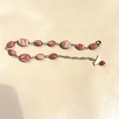 ロードクロサイト　ブレスレット　小鳥