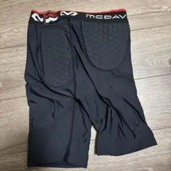 や*ち様 McDavid パッド付きハーフパンツ 黒 フットボールパンツ　黒　M HEX サッドショーツEX DD - McDavid｜サポータ－ブランドの