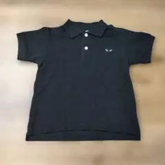 ２回着用PLAY COMME des GARCONS ポロシャツ ブラック 4