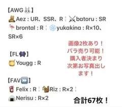 2024 秋季 IJLカード まとめ買い 計67枚