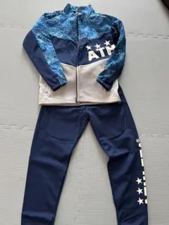 アスレタ　ジャージ　ネイビー　150cm