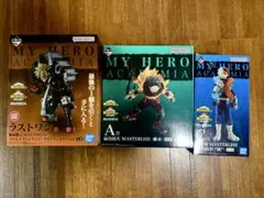 一番くじ　連なる星霧　僕のヒーローアカデミア フィギュア 3体セット