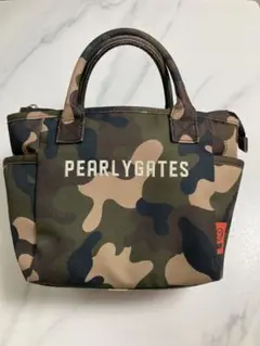 パーリーゲイツ　PEARLY GATES トートバッグ　カモフラ　迷彩　シューズ PEARLY GATES 【美品】パーリーゲイツ ビッグトートバッグ