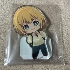 進撃の巨人 プリンセスカフェ アクスタ アクリルスタンド 制服 アルミン