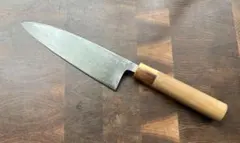 堺一文字光秀　霞　出刃　165mm 5寸半　包丁　和包丁　白鋼　捌き　釣りのサムネイル