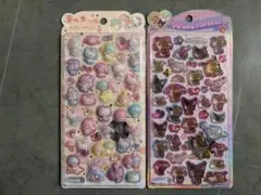 【正規品】うるちゅるポップシール サンリオ 日焼け、リトルツインスターズ