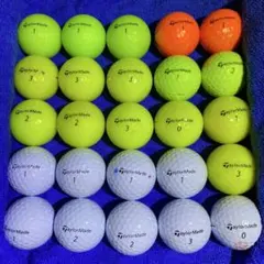 ゴルフボール ロストボール 25個 TaylorMadeのサムネイル
