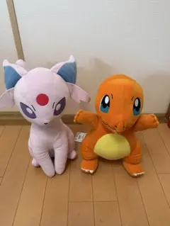 エーフィとリザードンのぬいぐるみセット