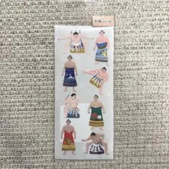 【匿名配送】　相撲シール　和風シール　奥山商会