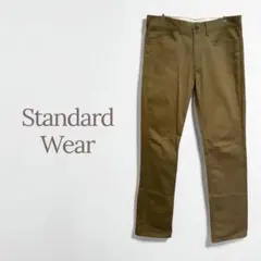 ★スタンダードウェア★メンズ ストレートパンツ コットン混 ビジカジュ