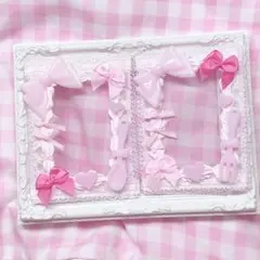 硬質ケース ホイップデコ ピンク いちご 量産型