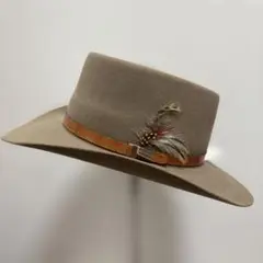 AKUBRA 羽根付きフェルトハット AKUBRA 羽根付きフェルトハット Yahoo!オークション - AKUBRA