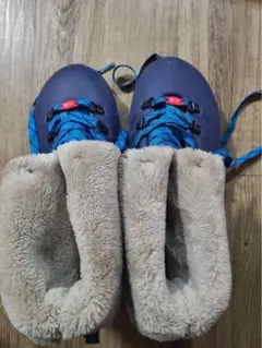 The North Face キッズスノーブーツ ネイビー