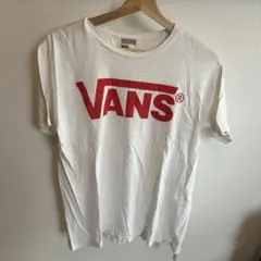 VANS ロゴプリント Tシャツ Lサイズ ホワイト
