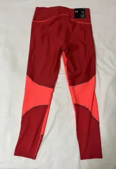 UNDER ARMOUR ヒートギア コンプレッション レギンス M 赤　9分丈のサムネイル