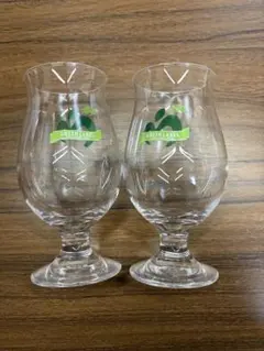 GREENLABEL × Mrs.GREENAPPLE コラボロゴ入りグラス2個