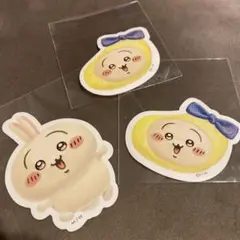 ちいかわ　東京ばな奈　コラボ　うさぎステッカー