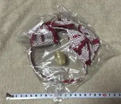 未使用　ベイビー　カチューシャ　赤