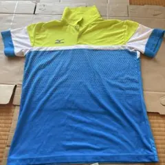 Mizuno ゲームシャツ　グリーン/ブルー