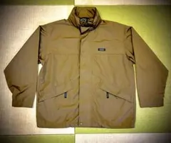 AIGLE XSサイズリバーシブルジャケット ブルゾン 色は茶系 - メルカリ