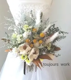 ◆クラッチブーケ&ブートニア2点set◇アネモネブーケ◇ウェディングブーケ