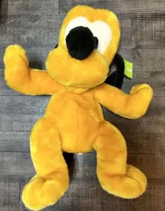 【タグ付】ディズニー　プルート　特大ハンドパペット　ぬいぐるみ　当時物 タグ付】ディズニー プルート 特大ハンドパペット ぬいぐるみ 当時物