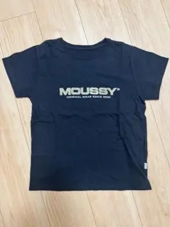 MOUSSY 半袖Tシャツ ブラック ロゴのサムネイル