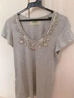 coutureBYROJITA ビジュー付きTシャツのサムネイル
