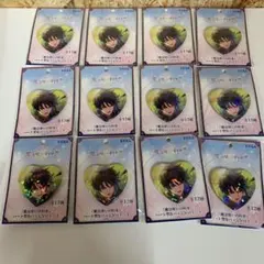 魔法使いの約束 シノ　　ハート型缶バッジ12個