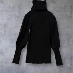 リブ タートルネック