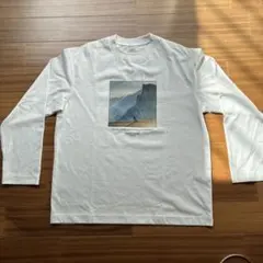 GLOBAL WORK プリント長袖Tシャツ