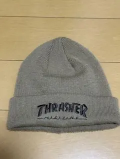 THRASHER 니트 모자 비니