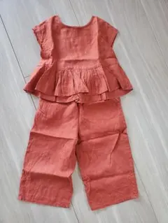 DOORS キッズ リネン セットアップ