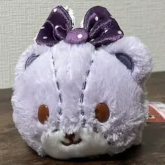タイニーチャム ふわふわ寝そべりぬいぐるみ パープル 紫 (1個)