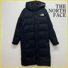 《美品》ザノースフェイス ロングダウンコートメンズ ブラック 95 (M)